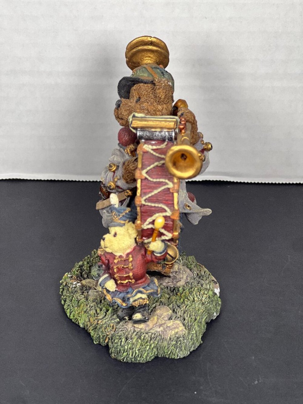 Boyds Bears & Friends Bearstone 'One Bear Band' Jonathan C. Tootsenwhistle. Used